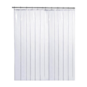 La mejor opción de revestimiento para cortina de ducha: revestimiento para cortina de ducha de baño LiBa PEVA 8G