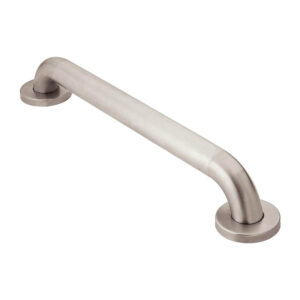 Las mejores opciones de barra de agarre para ducha: barra de agarre de seguridad para baño Moen R8924P Home Care de 24 pulgadas