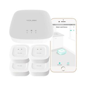 La mejor opción de sistema de hogar inteligente: sensores de fugas inteligentes, YoLink