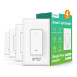Las mejores opciones de interruptor inteligente: interruptor de luz inteligente Gosund en la pared Alexa Google Home