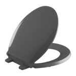 La mejor opción de asiento de inodoro: Kohler K-4639-58 Asiento de inodoro de cierre silencioso Cachet