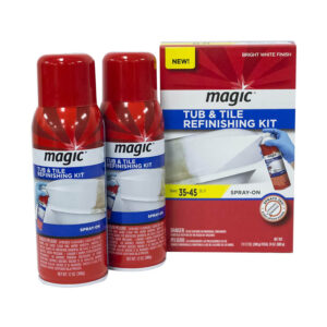 La mejor opción de kit de acabado de tinas: Kit de acabado de baldosas y tinas mágicas en aerosol