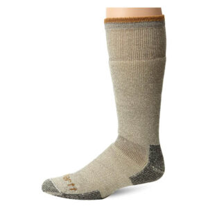 La mejor opción de calcetines de invierno: Calcetines para botas de lana pesada Arctic de Carhartt para hombre