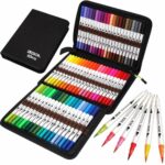 Las mejores opciones de marcadores de colores: juego de marcadores de arte para colorear ZSCM, 60 colores