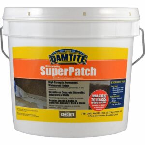 La mejor opción de relleno de grietas de concreto: Damtite 04072 Concrete Super Patch Repair