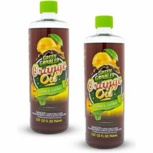 Los mejores aceites esenciales para las opciones de limpieza: Concentrado de aceite de naranja prensado en frío Green Gobbler