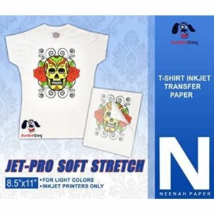 La mejor opción de papel de transferencia de calor: Papel de transferencia de calor Jet-PRO SS JETPRO SOFSTRETCH
