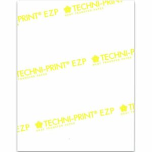 La mejor opción de papel de transferencia de calor: papel de transferencia de calor láser Techni-Print EZP