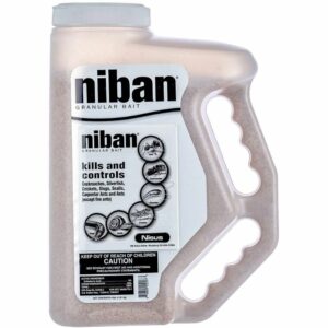La mejor opción de cebo para cucarachas: cebo insecticida granular para el control de plagas Niban