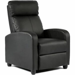 La mejor opción de Amazon Prime Deals: FDW Store Wingback Recliner Chair Leather