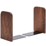 Las mejores opciones de sujetalibros: sujetalibros de madera Pandapark