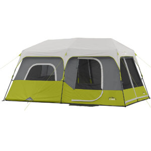 Las mejores opciones de equipo para acampar: Tienda de cabina instantánea CORE para 9 personas - 14 'x 9'