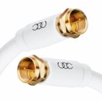 Las mejores opciones de cable coaxial: cables de ultra claridad Cable coaxial con triple blindaje