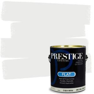 La mejor pintura exterior para opciones de estuco: pintura exterior e imprimador Prestige en uno