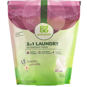 Las mejores opciones de cápsulas de lavandería: agarre las cápsulas de detergente de lavandería Green Natural 3 en 1