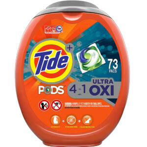 Las mejores opciones de cápsulas de lavandería: Tide Pods Ultra Oxi Liquid Laundry Detergent Pacs