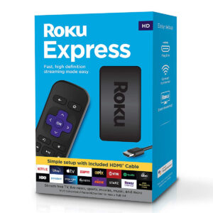 Las mejores opciones de dispositivos de transmisión de medios: Roku Express HD Streaming Media Player