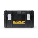 Las mejores opciones de caja de herramientas portátil: Caja de herramientas DEWALT, sistema resistente, grande
