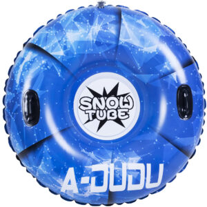 Las mejores opciones de trineo: Tubo de nieve A-DUDU - Trineo de nieve inflable súper grande de 47 pulgadas