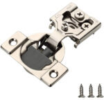 La mejor opción de bisagras de gabinete de cierre suave: Furniware 10 piezas de bisagras de gabinete de cierre suave