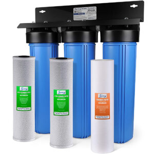 Las mejores opciones de filtro de agua: agua iSpring WGB32B de 3 etapas para toda la casa