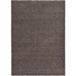 Las mejores opciones de alfombras de dormitorio: alfombra de área de colección de pelusa sólida exclusiva de Loom Solo