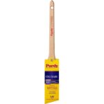 El mejor cepillo para la opción de poliuretano: Purdy 144296015 Cepillo de pintura con ribete angular de pelo de buey