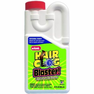 El mejor limpiador de drenaje para la opción de cabello: ¡Whink 6217 Hair Clog Blaster!