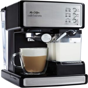 La mejor opción de máquina de café con leche: Mr. Coffee Espresso y Cappuccino Maker