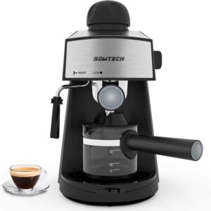 La mejor opción de máquina de café con leche: SOWTECH Espresso Machine 3.5 Bar 4 Cup