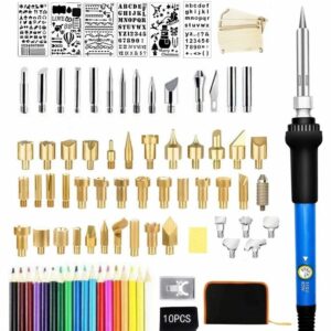 La mejor opción de herramienta para quemar madera: Catnes 97PC Wood Burning Kit