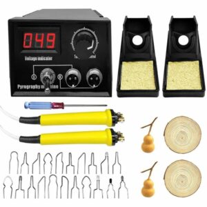 La mejor opción de herramienta para quemar madera: kit de quema de madera mejorado Wattne