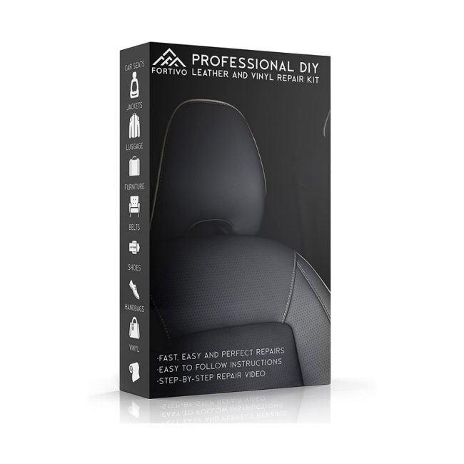 La mejor opción de kit de reparación de cuero: kit de reparación de cuero y vinilo FORTIVO