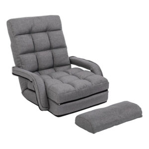 La mejor opción de silla de piso: silla de piso plegable WAYTRIM Indoor Chaise Lounge