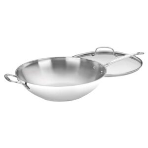 La mejor opción de sartén antiadherente: Cuisinart 726-38H Chef's Classic Stir-Fry Pan