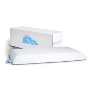 La mejor opción de almohada para el dolor de cuello: almohada de espuma viscoelástica con infusión de gel para dormir en el vientre