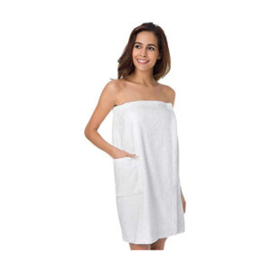 La mejor opción de toalla de viaje: Albornoz de toalla para mujer SIORO