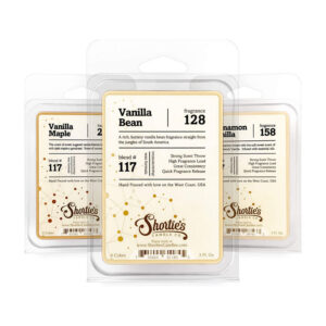 La mejor opción de derretimiento de cera: paquete de derretimiento de cera de vainilla de Shortie's Candle Company