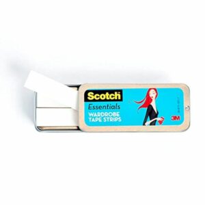 La mejor opción de cinta adhesiva de doble cara: tiras de cinta adhesiva para guardarropas Scotch Essentials