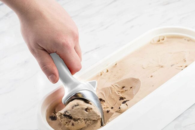 La mejor opción de cucharada de helado