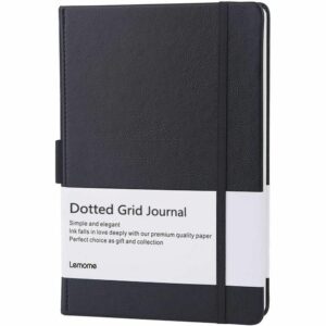 La mejor opción de cuadernos: Cuaderno Lemome Dotted Bullet con bucle para bolígrafo