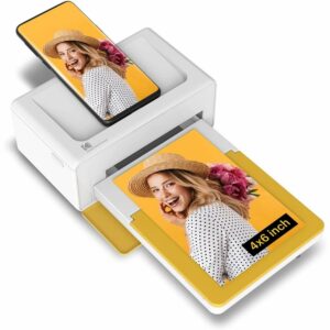La mejor opción de impresora fotográfica: Impresora fotográfica instantánea portátil Kodak Dock Plus 4x6 "