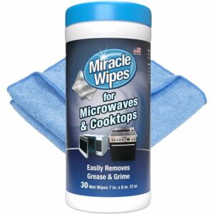 La mejor opción de limpieza para estufas: MiracleWipes para microondas y estufas