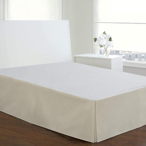 Las mejores opciones de faldón de cama: Falda de cama de estilo clásico a medida de microfibra para el hogar de hoy