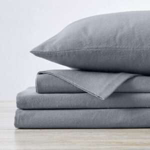 Las mejores opciones de sábanas de franela: Juego de sábanas de franela de algodón turco 100% extra suave