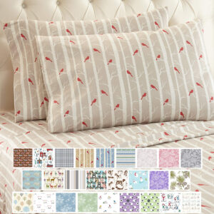 Las mejores opciones de sábanas de franela: Thermee Micro Flannel Shavel