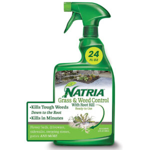 Las mejores opciones de herbicidas orgánicos: Natria 100532521 Grass & Weed Control