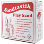 La mejor arena para las opciones de caja de arena: Sandtastik Sparkling White Play Sand