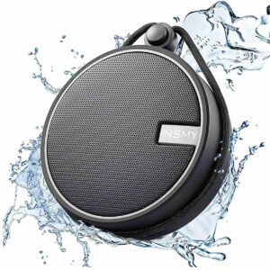 La mejor opción de altavoz para ducha: Altavoz Bluetooth para ducha impermeable INSMY IPX7