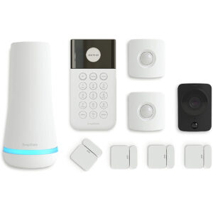 La mejor opción de dispositivos inteligentes para el hogar: Sistema inalámbrico de seguridad para el hogar SimpliSafe de 9 piezas